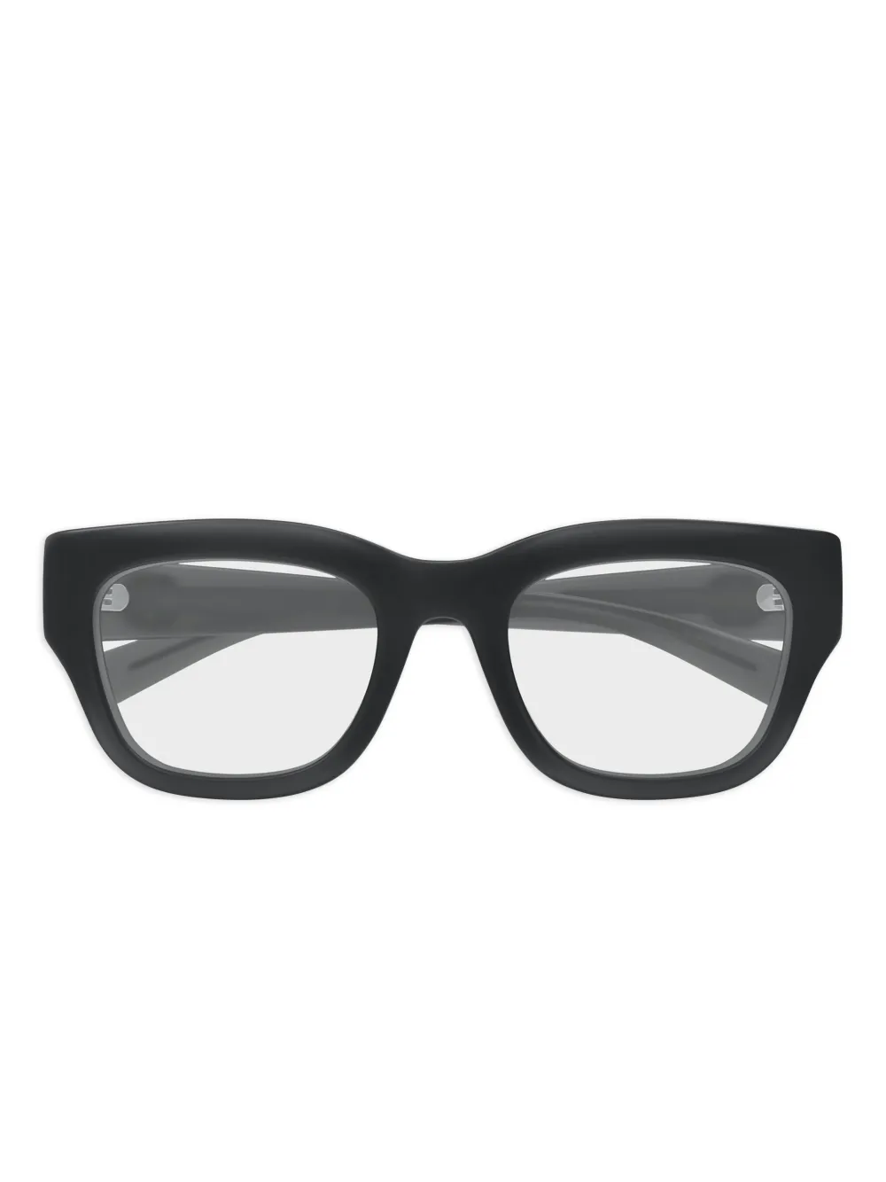 Gucci Eyewear Brille mit eckigem Gestell - Grau