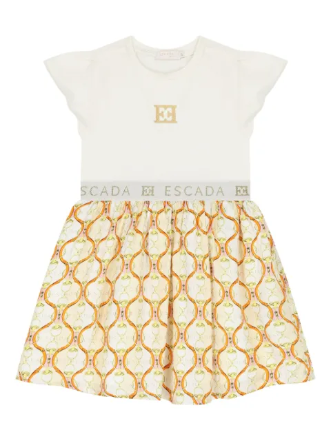 Escada Kids printed dress