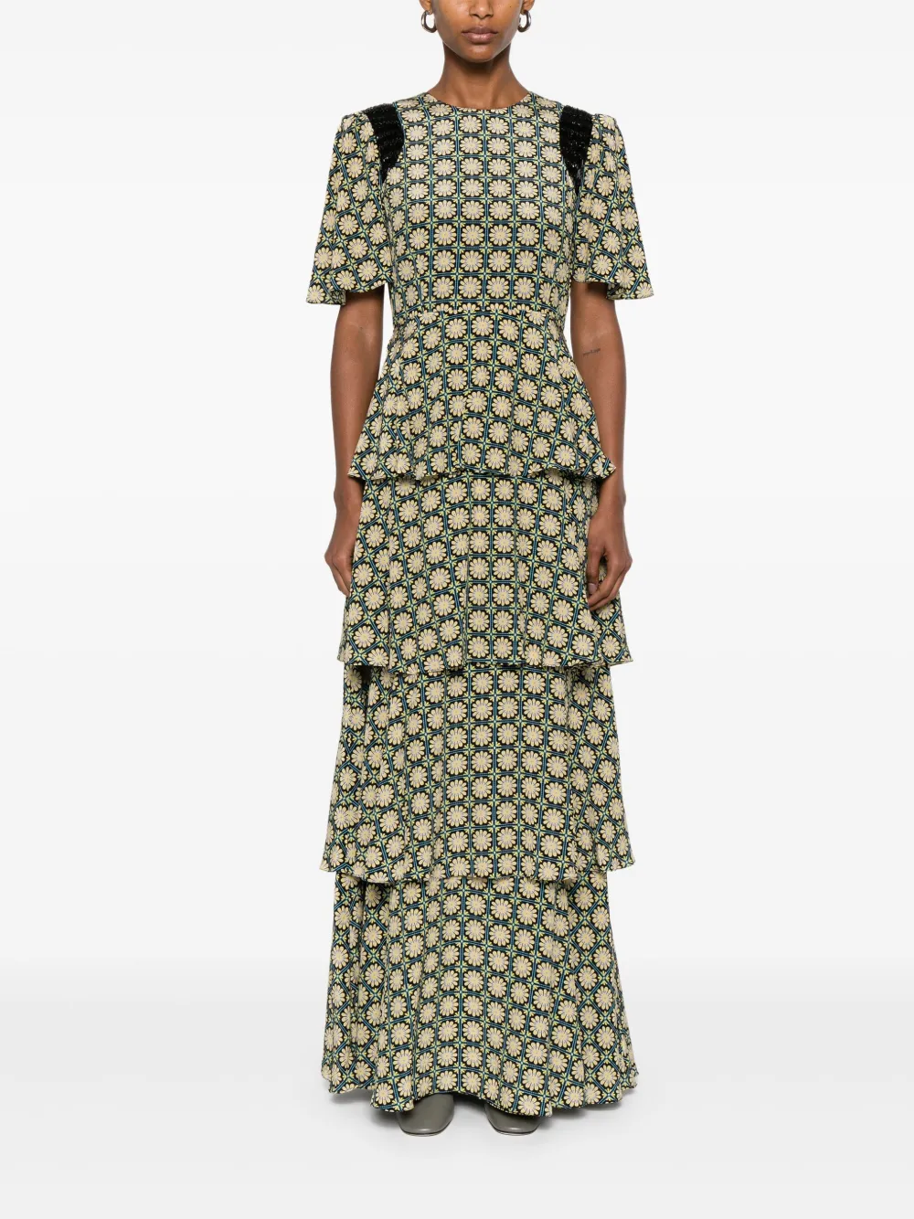 MUZUNGU SISTERS Amira maxi dress - Zwart