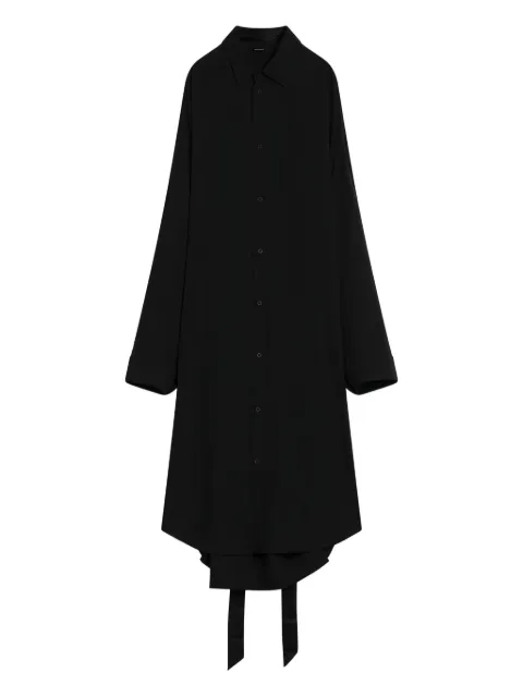 Balenciaga فستان برباط خلفي