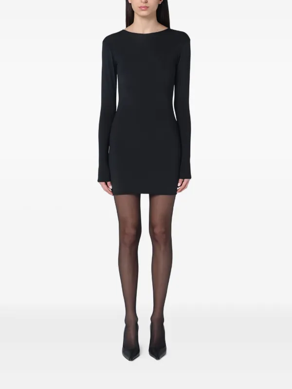 ENTIRE STUDIOS long-sleeve Mini Dress Black FARFETCH EG