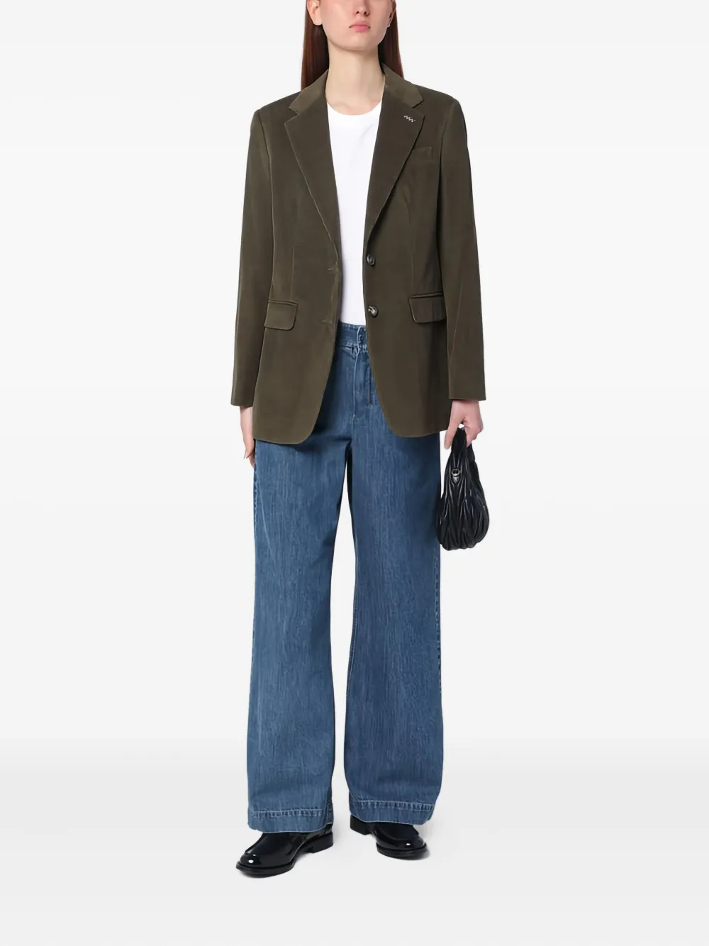 Max Mara corduroy single-breasted blazer | Blazers | Image 2