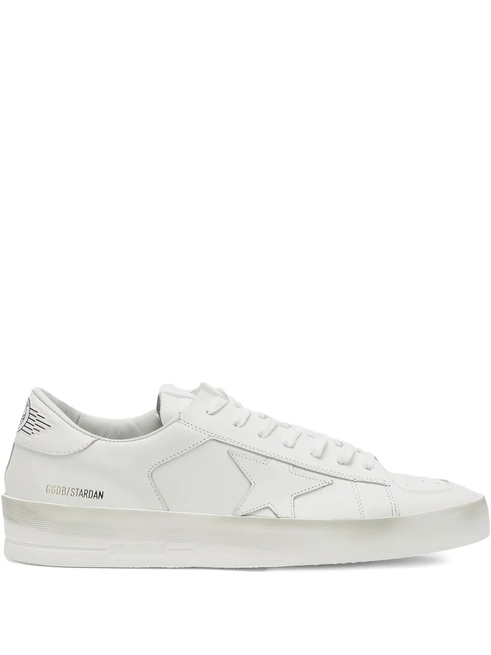 Golden Goose star-embellished leather sneakers White