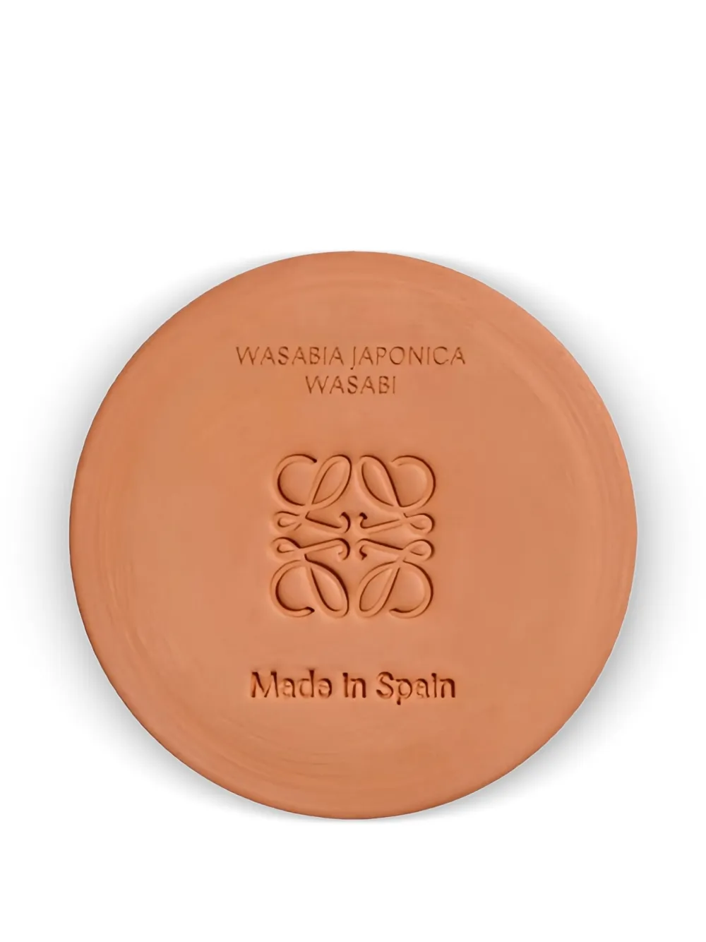 LOEWE Kleine Wasabi geribbelde geurkaars met logo (170 g) - Geel
