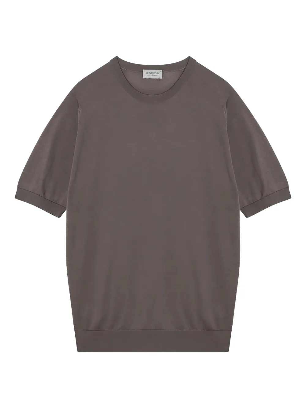John Smedley T-shirt in cotone - Toni neutri