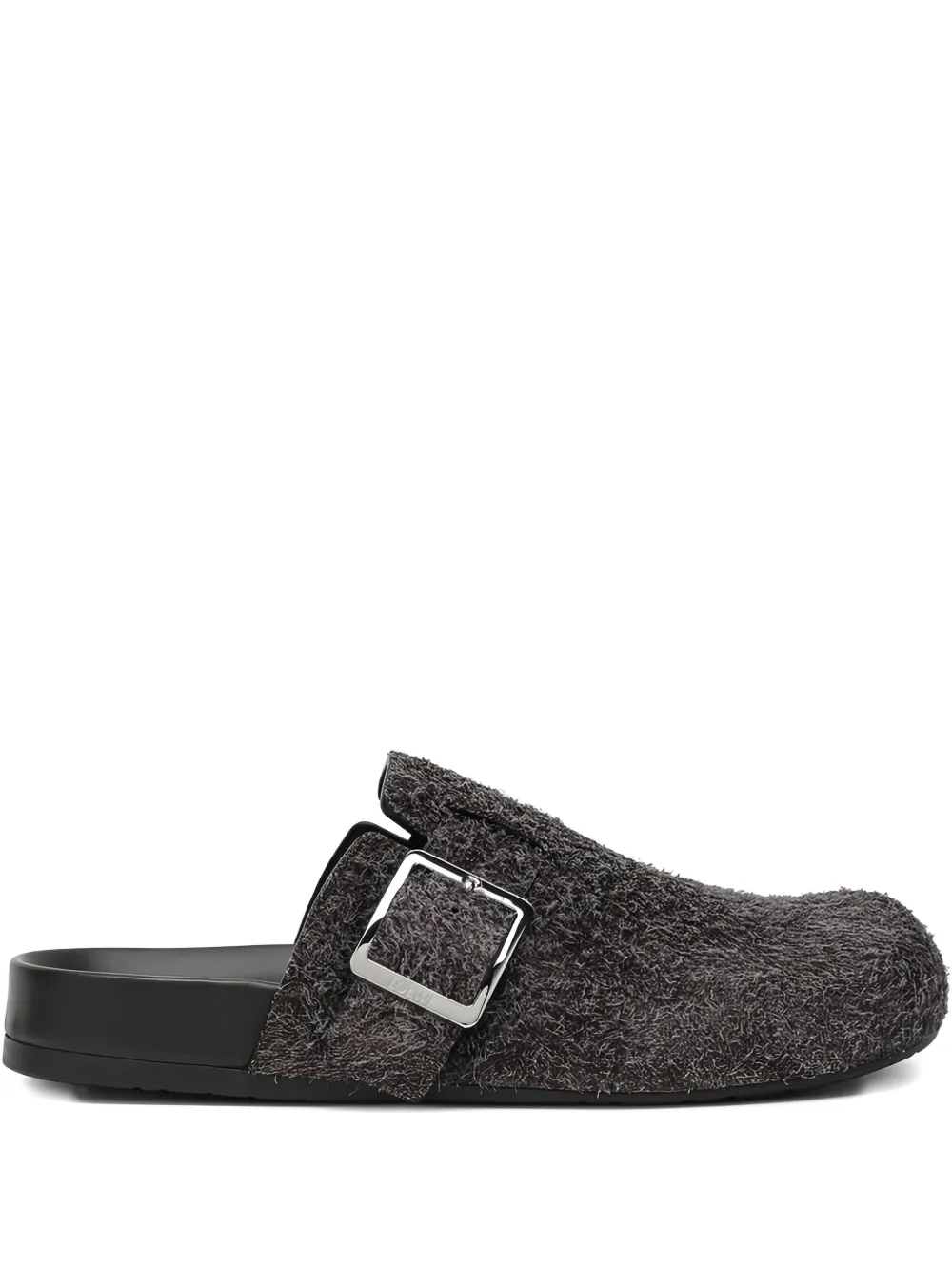 LOEWE leather slides Brown