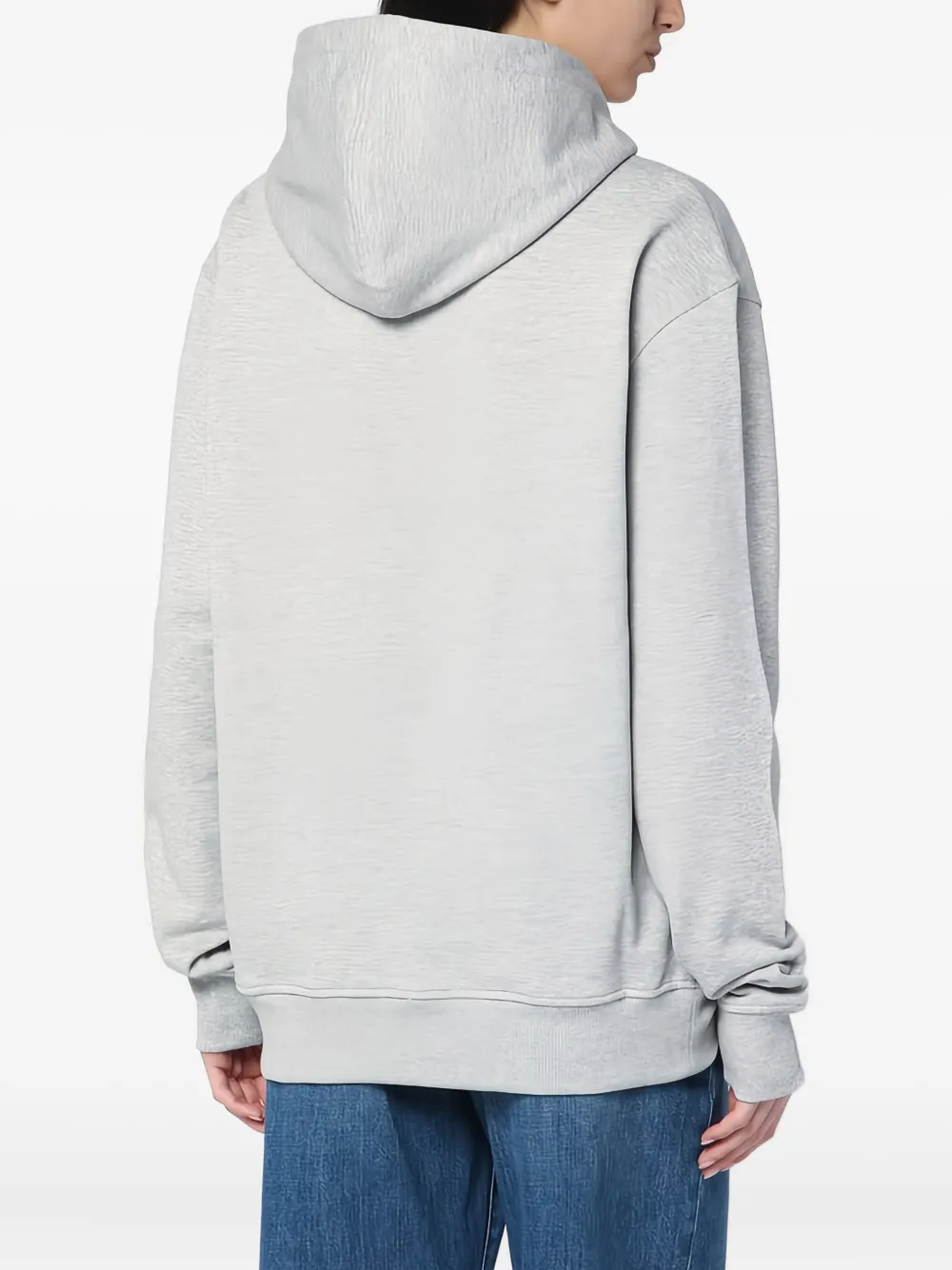 AMI Paris Hoodie met logo Grijs