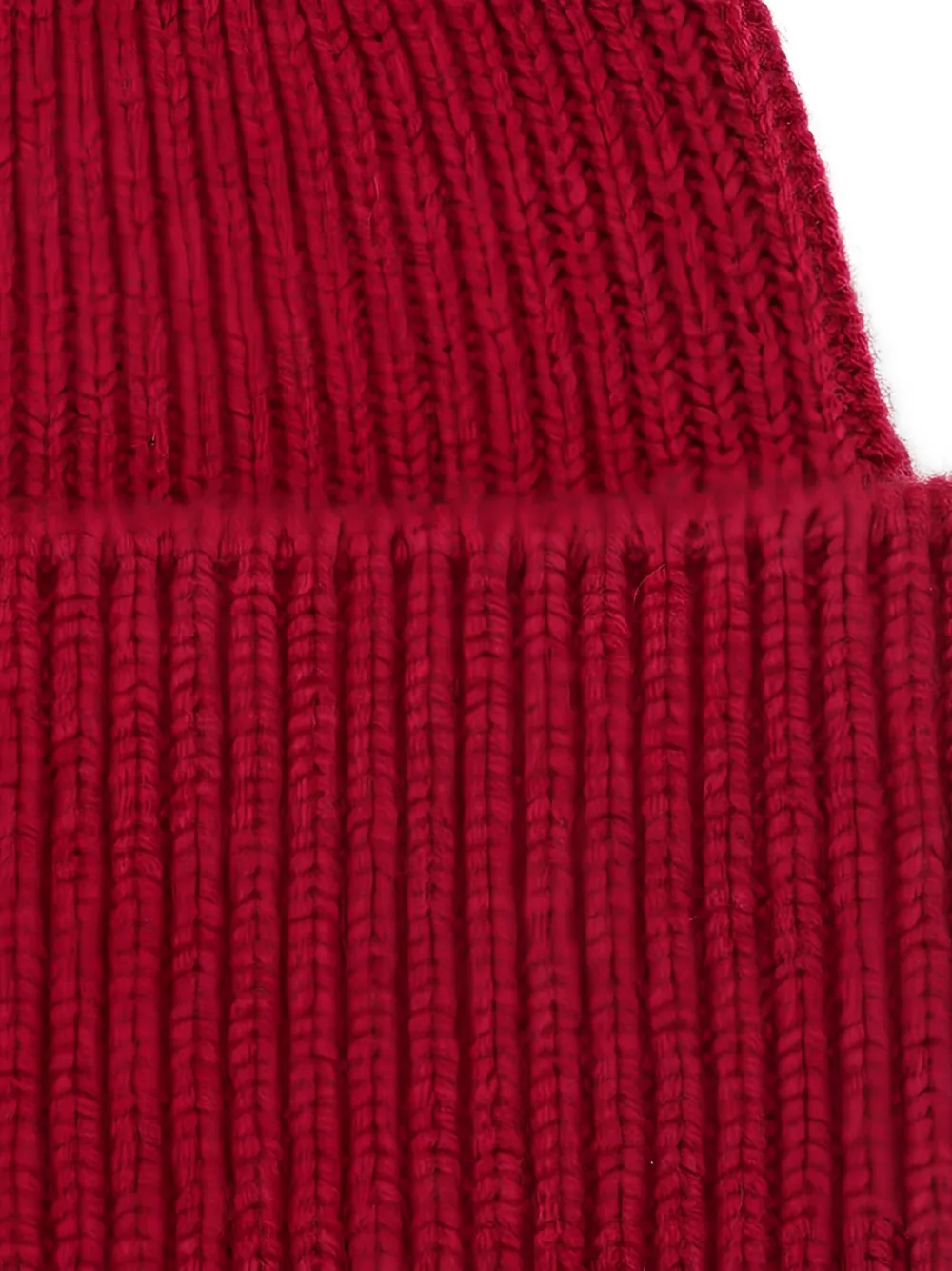 Destin Geribbelde muts - Rood