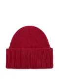 Destin ribbed beanie - Red