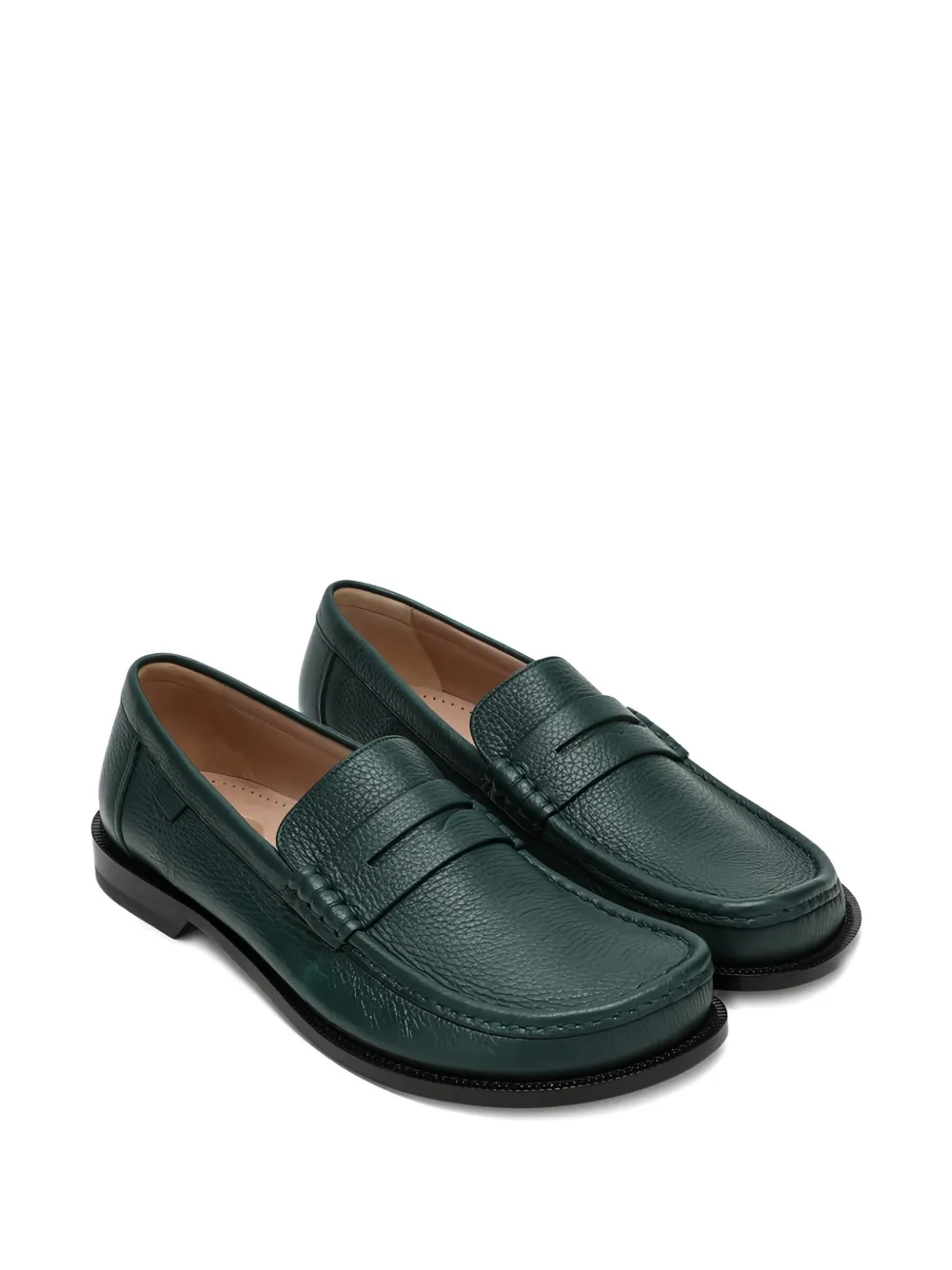 LOEWE Campo leather penny loafers | Image 2