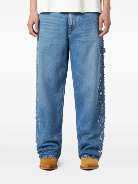1989 STUDIO jeans con detalles de cristal