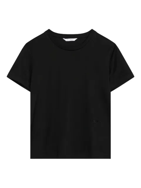 Max Mara T-Shirt mit Logo-Detail