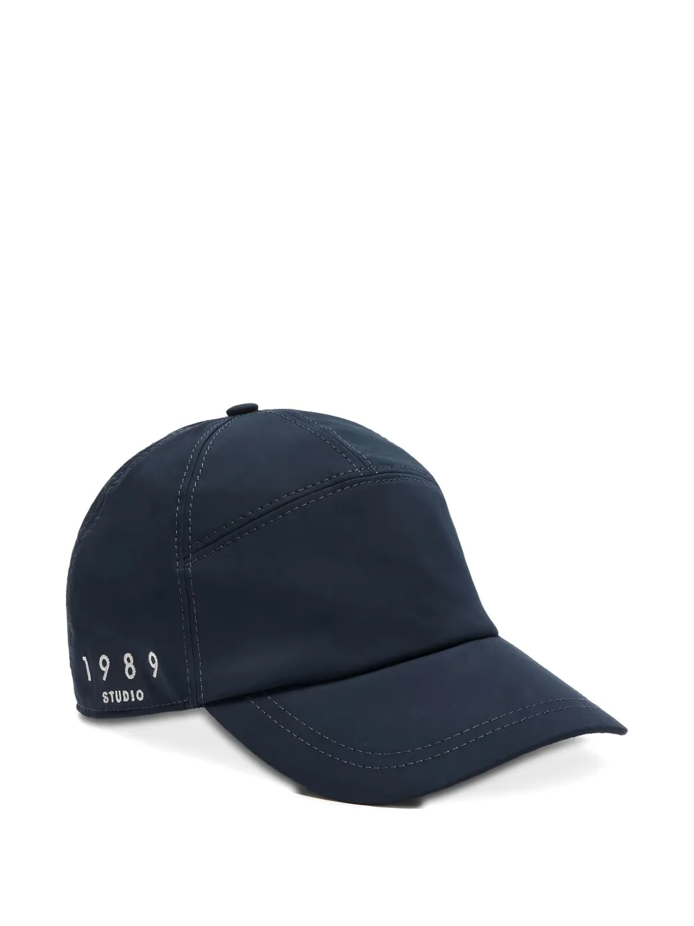 1989 STUDIO Pet met geborduurd logo Blauw