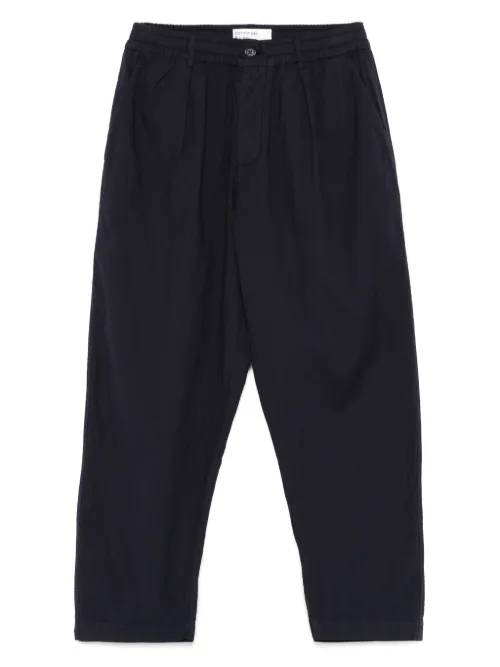 Pantalon plissé en seersucker - Universal Works - Modalova