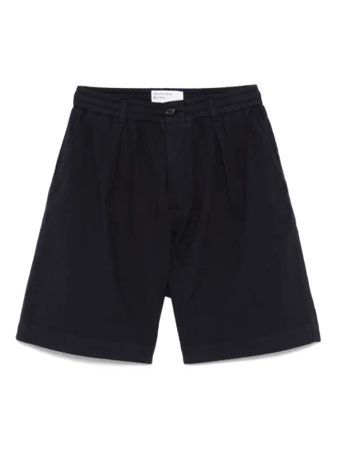 Universal Works seersucker pleated shorts