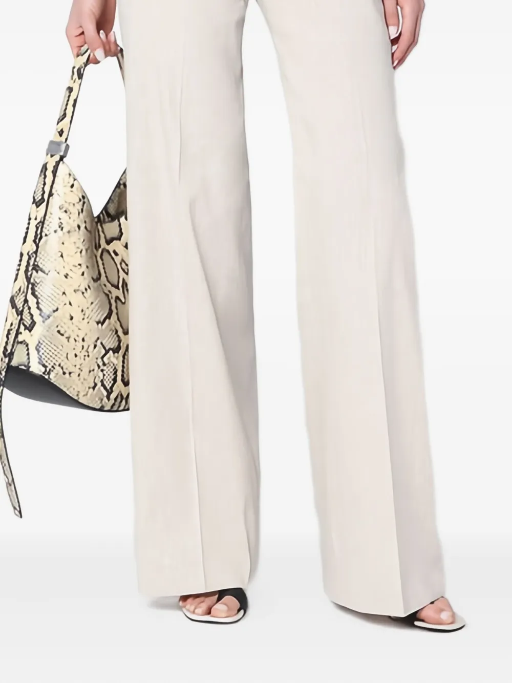 Department 5 High waist palazzo broek Beige