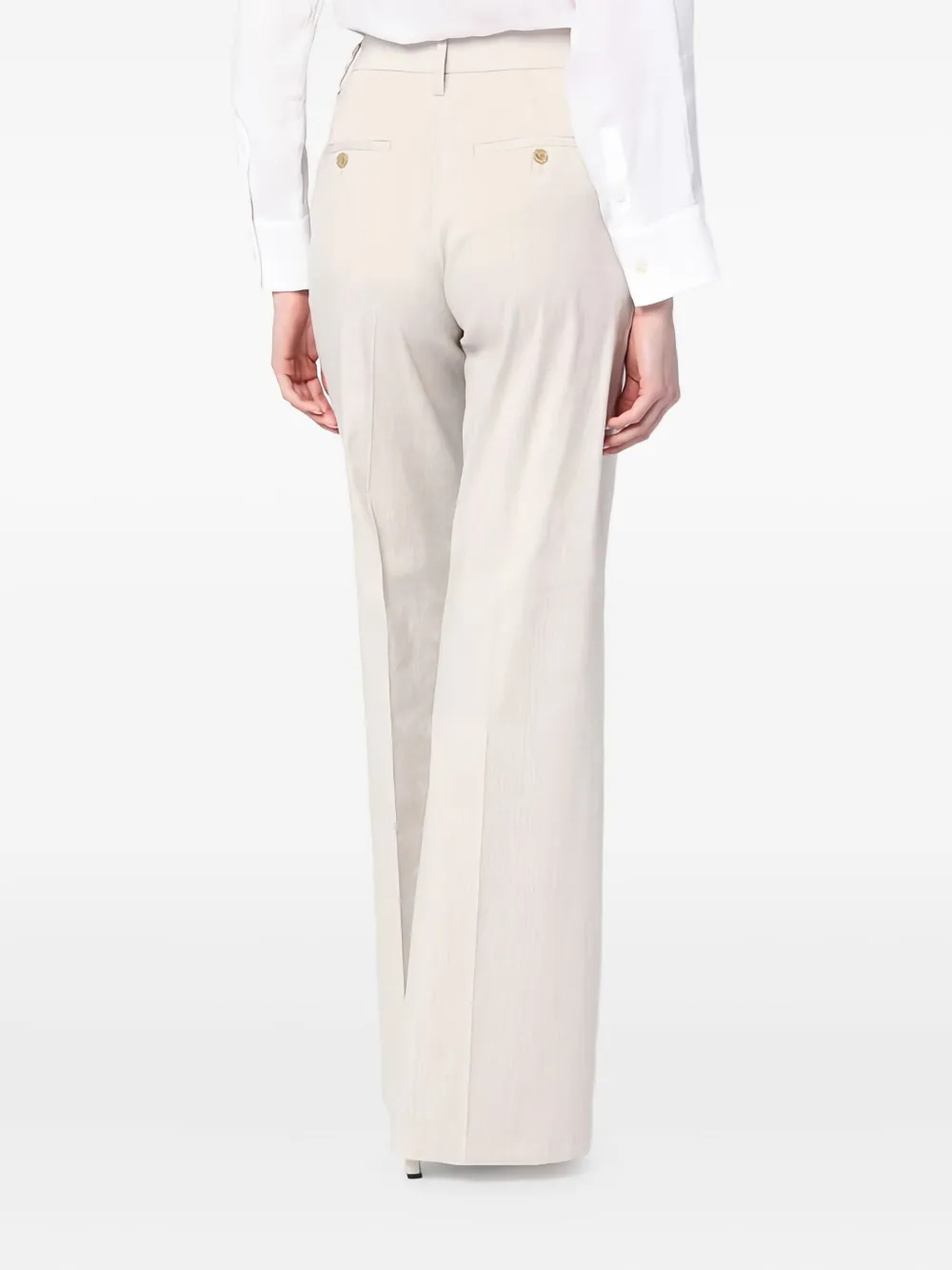 Department 5 High waist palazzo broek Beige