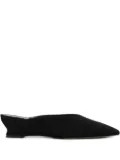 Le Monde Beryl pointed-toe mules - Black