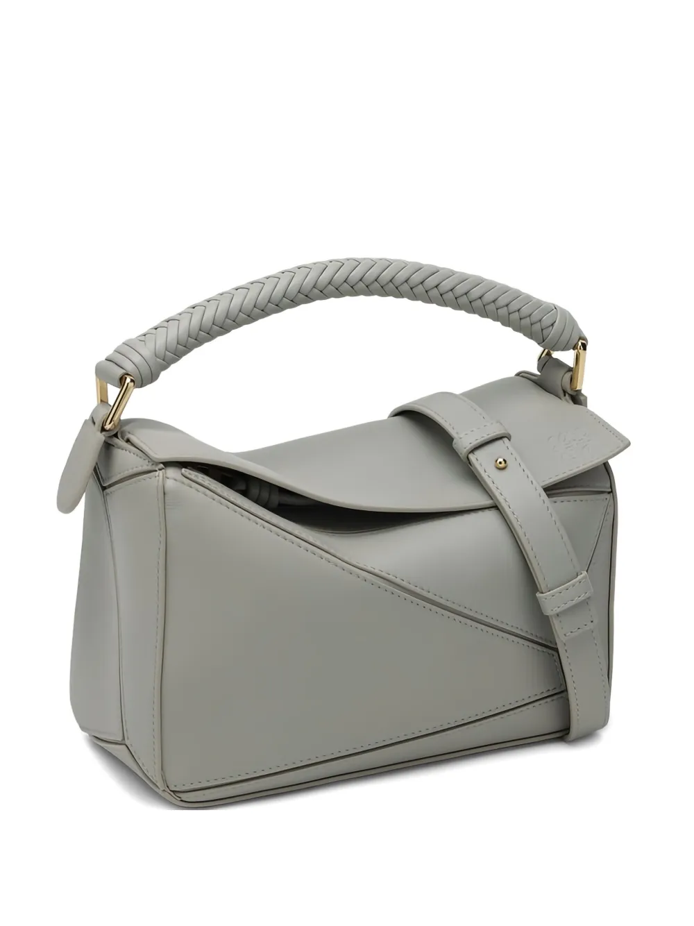LOEWE Borsa a spalla Puzzle piccola - Grigio
