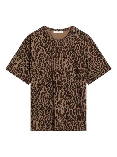 6397 leopard-print short-sleeve T-shirt