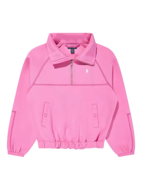 POLO RALPH LAUREN KIDS سويت شيرت مطرز بشعار 'بولو بوني'