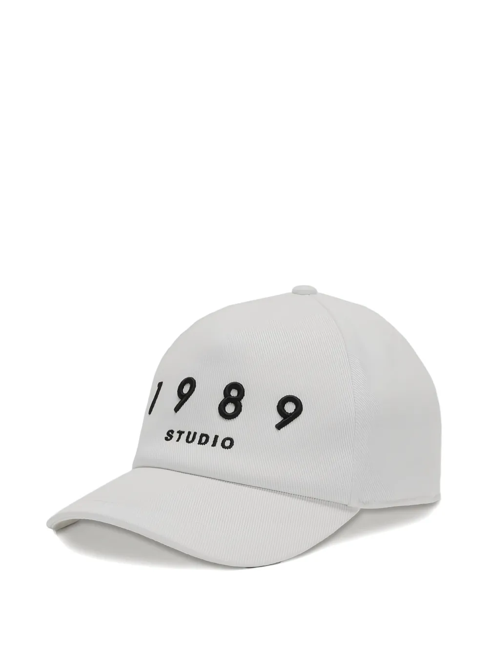 1989 STUDIO Pet met geborduurd logo Wit