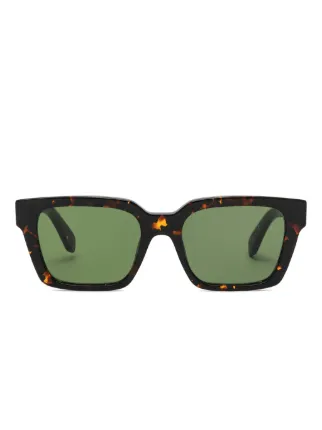 Off-White Eyewear Branson サングラス | ブラウン | FARFETCH JP
