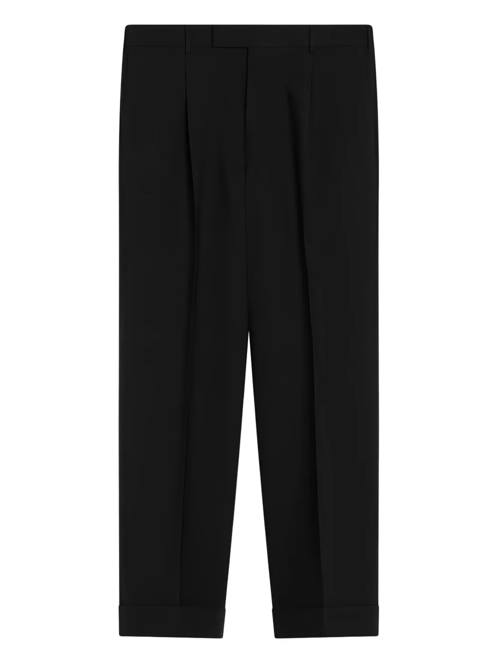 PT Torino cuffed trousers Zwart