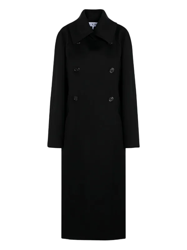 loewe double breasted coat