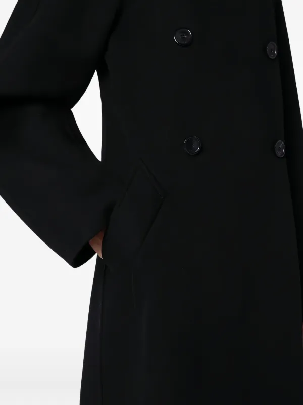 LOEWE double-breasted Wool Coat | White | FARFETCH CA