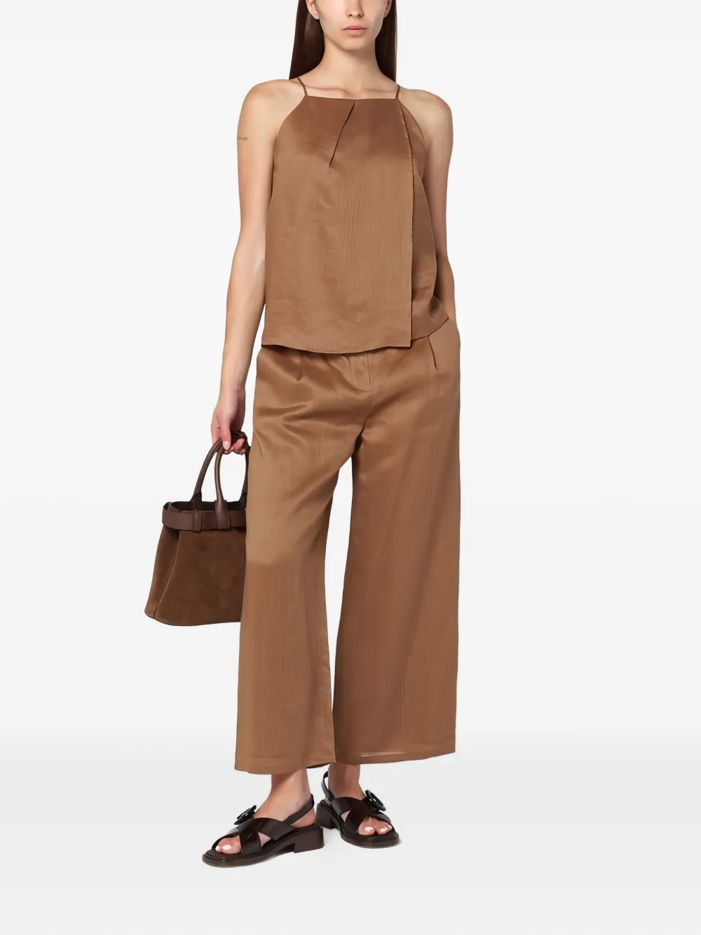 Max Mara halterneck top - Bruin
