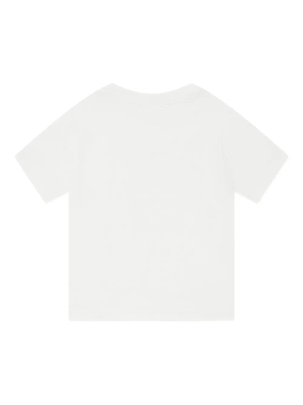 POLO RALPH LAUREN KIDS T-shirt met geborduurd logo Wit