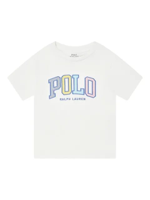 POLO RALPH LAUREN KIDS logo-embroidered T-shirt
