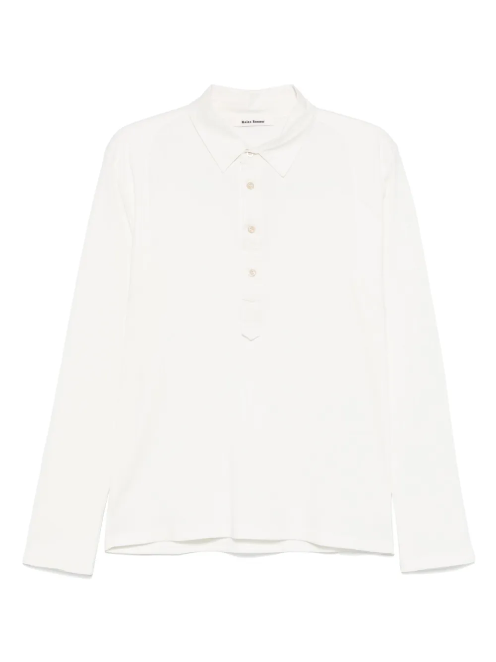 Wales Bonner Ribbed Polo Shirt