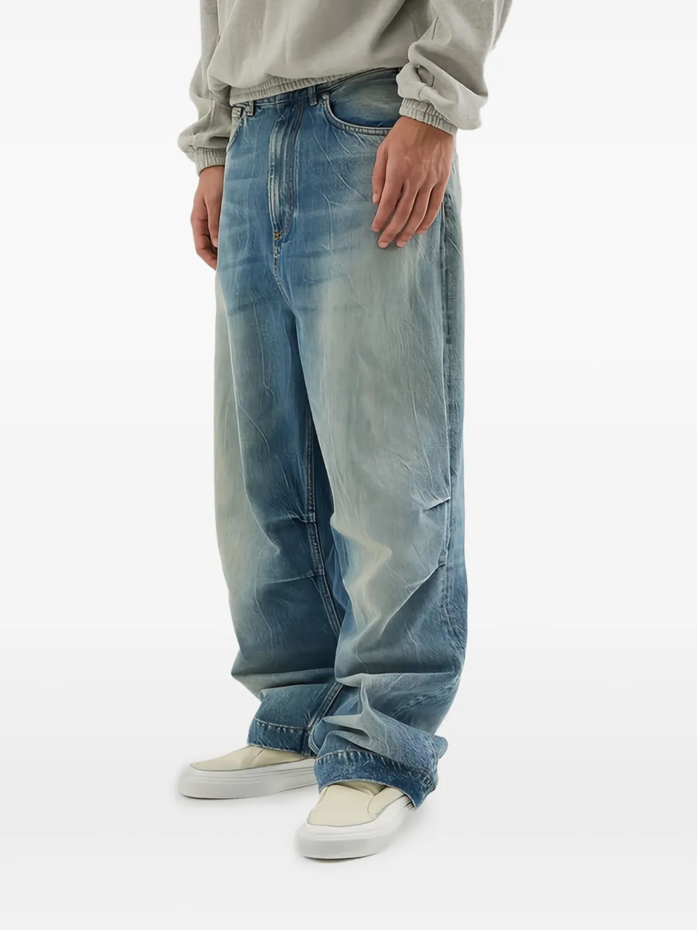 デニム・ジーパン 1989 STUDIO Jeans 1989 STUDIO: Jeans men - White | 1989 Studio jeans SS2449