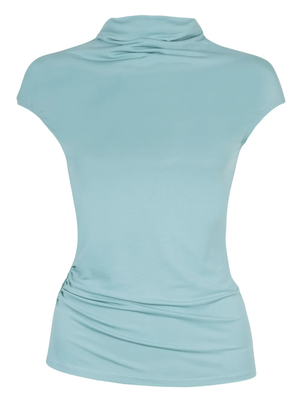 Paris Georgia Asymmetrische blouse Blauw