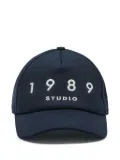 1989 STUDIO embroidered logo cap - Blue