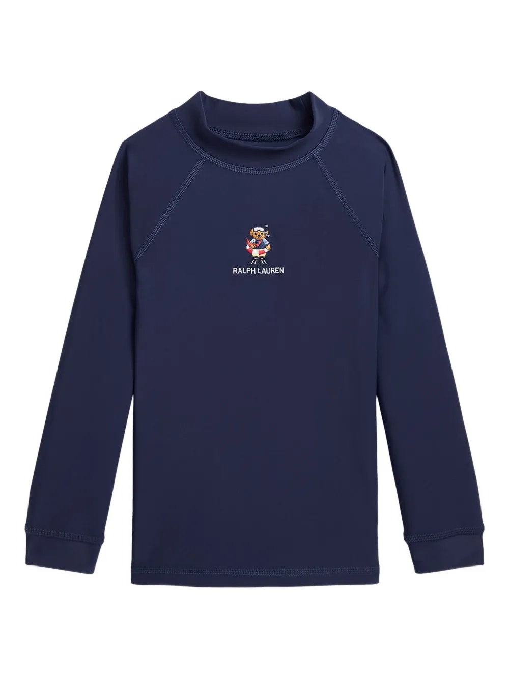 POLO RALPH LAUREN KIDS Polo Bear T-shirt met borduurwerk Blauw