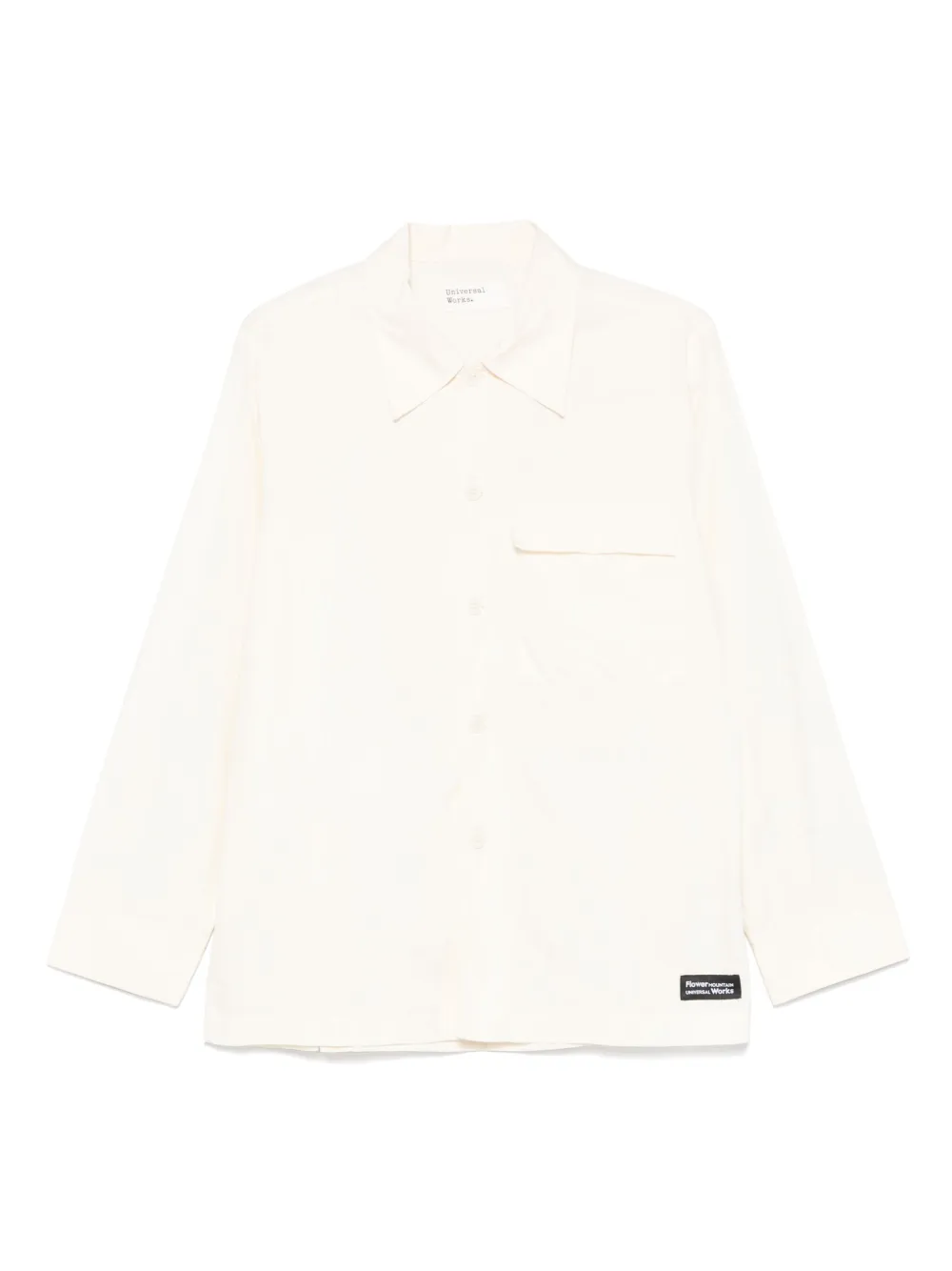 Universal Works camisa Mountain Cruiser en colaboración con Flower | neutro | Image 1