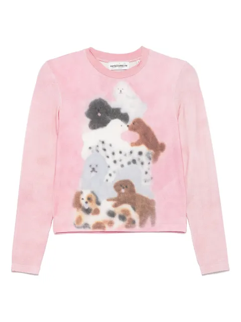 CARNE BOLLENTE Doggy Decadence T-shirt