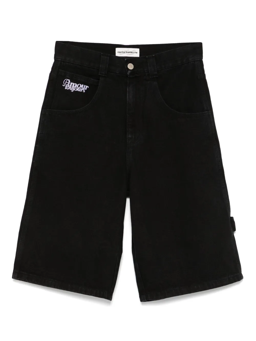 CARNE BOLLENTE Cupid's Cheeks shorts | Black | Image 1