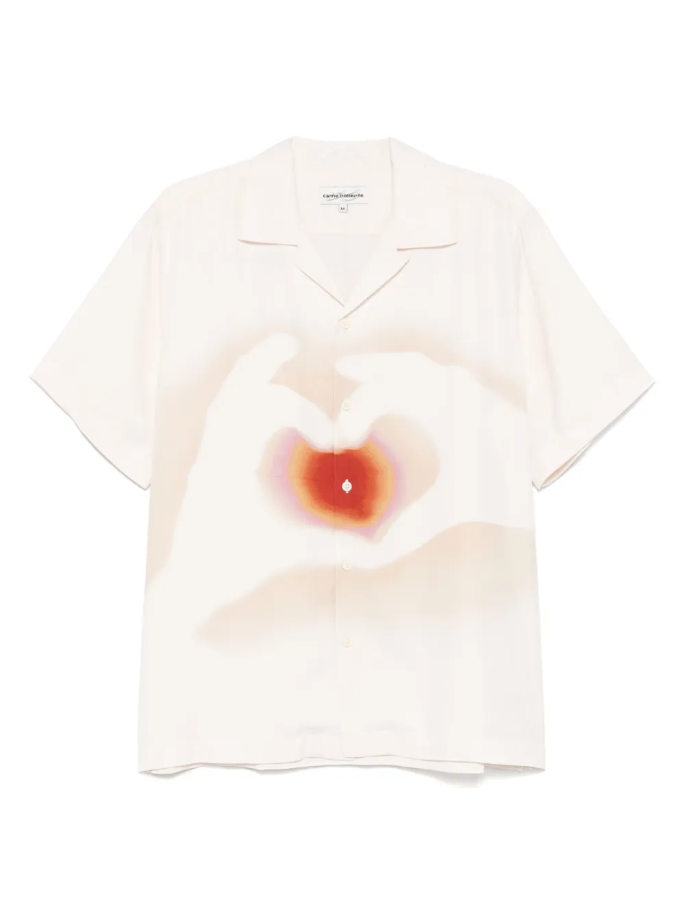 CARNE BOLLENTE Pulse of Love shirt | Neutrals | Image 1