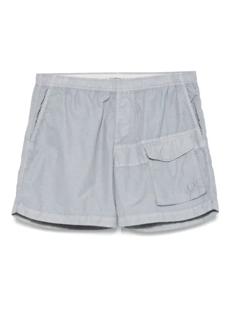 C.P. Company logo-embroidered swim shorts