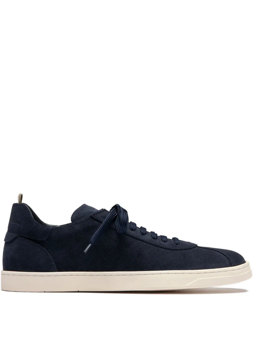 Officine Creative Karma suede lace-up sneakers Blue