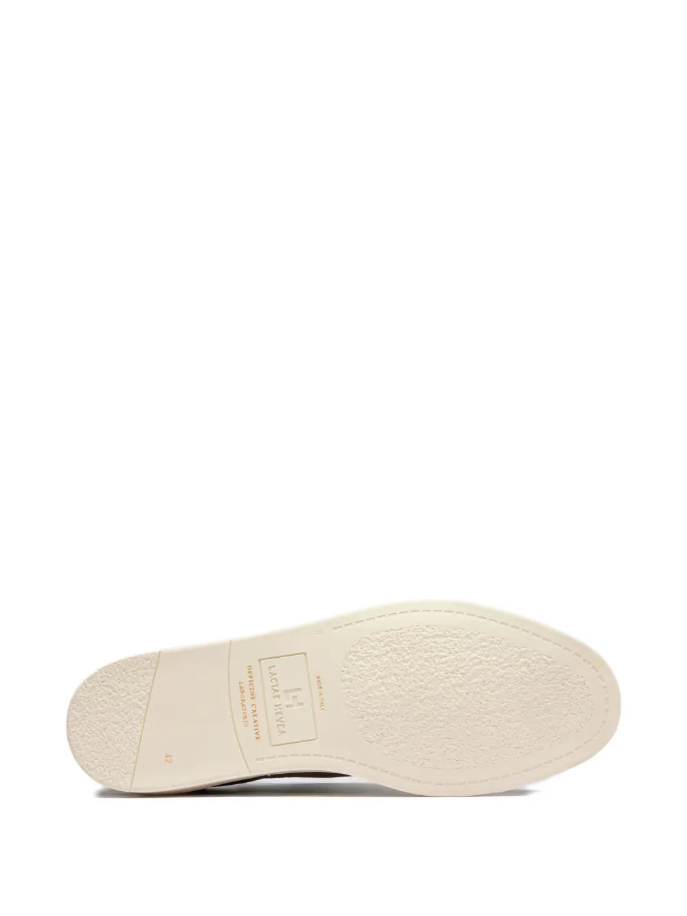 Officine Creative Karma suede low-top sneakers Brown