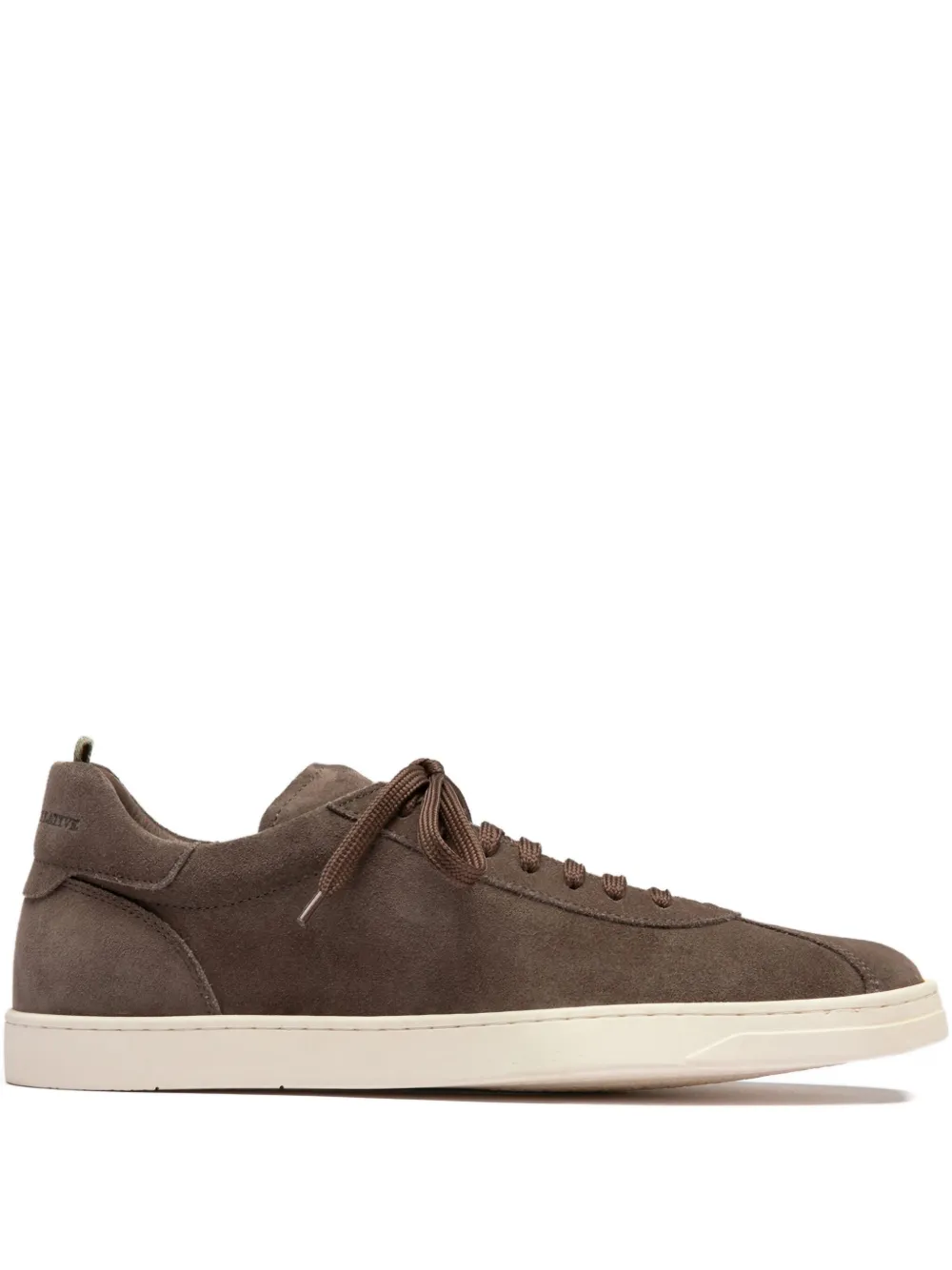 Officine Creative Karma suede low-top sneakers Brown