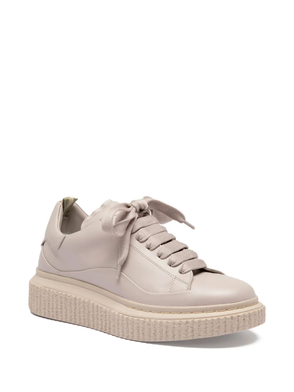 Officine Creative Leren sneakers Beige