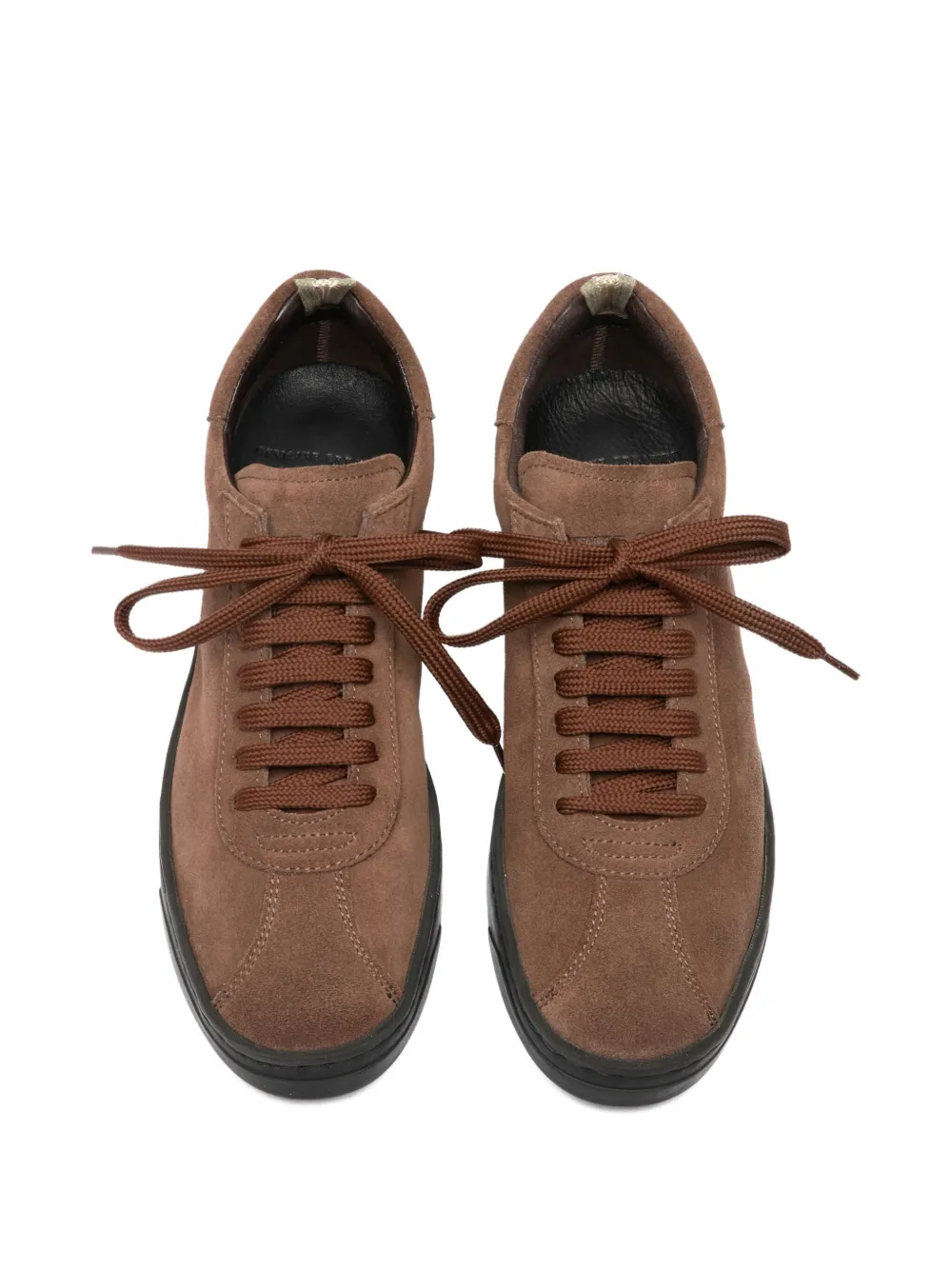 Officine Creative Karma suède sneakers Bruin