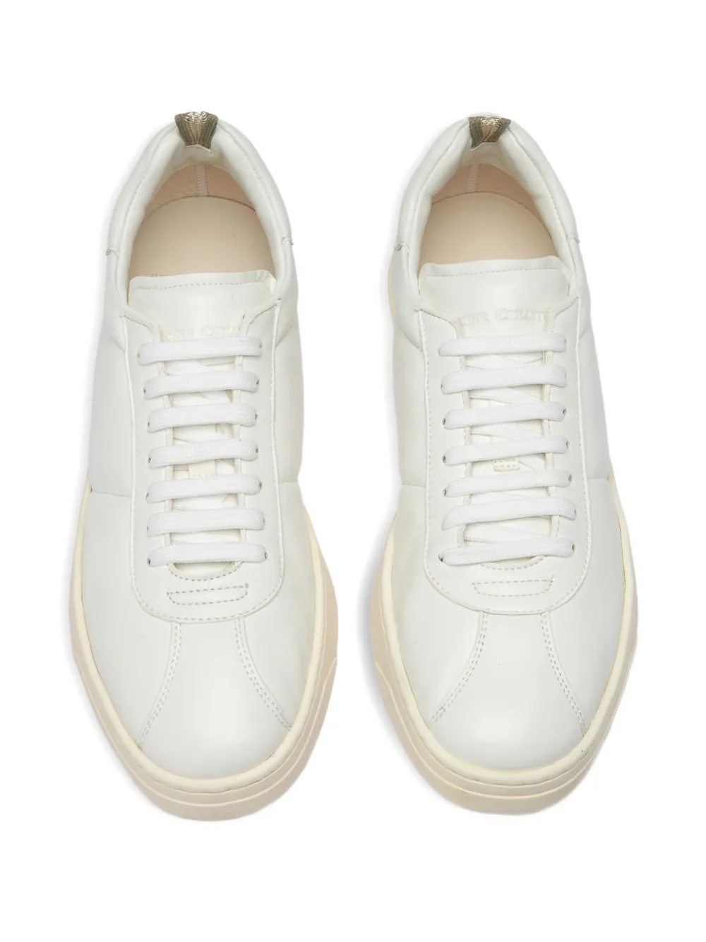 Officine Creative Karma leather sneakers White