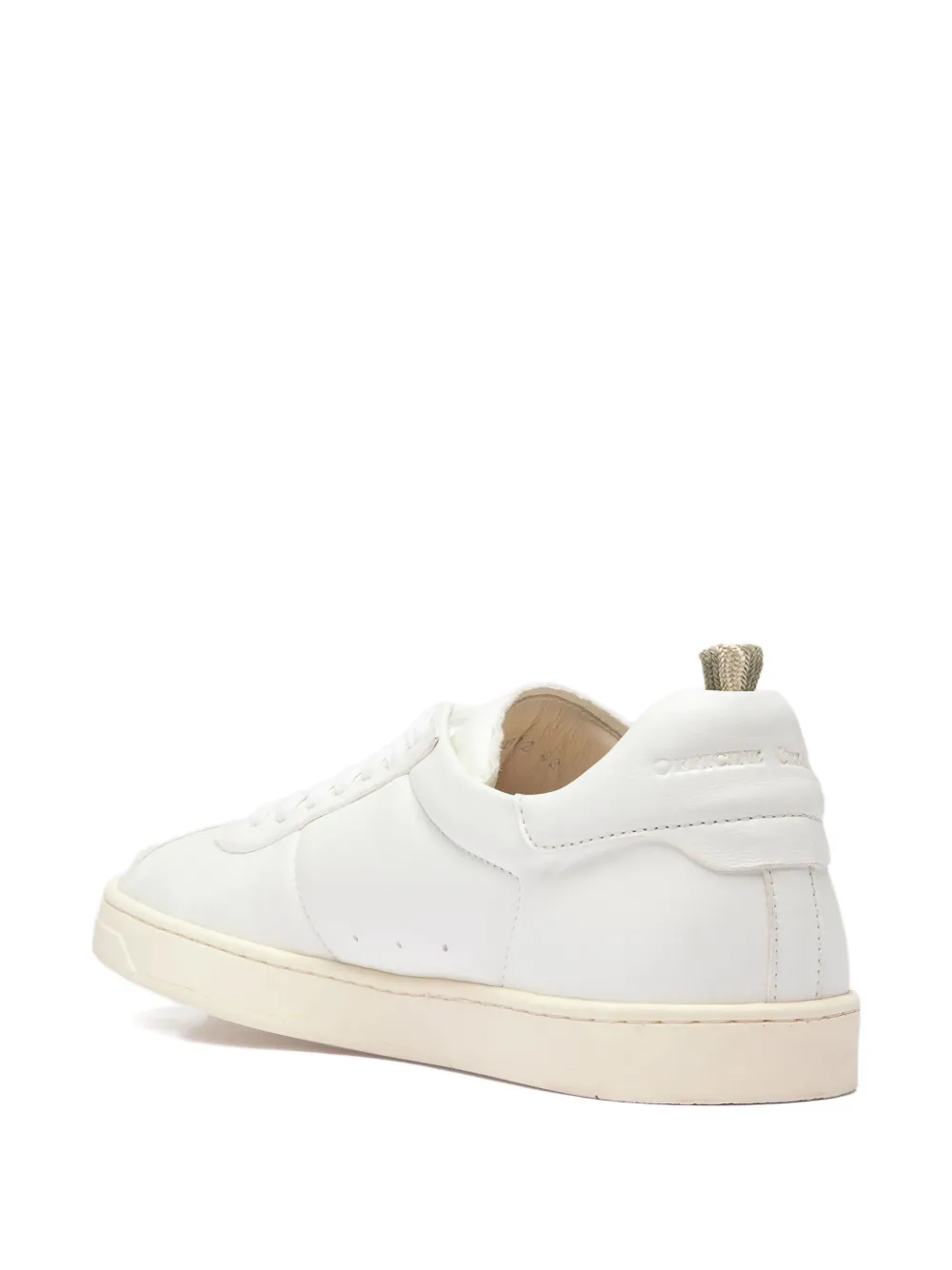 Officine Creative Karma leather sneakers White